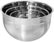 Cuisipro - Mixing Bowl Set 3pc/Set 1,5, 3, 5qt/1.4, 2.8, 4.7L SS Home & Kitchen