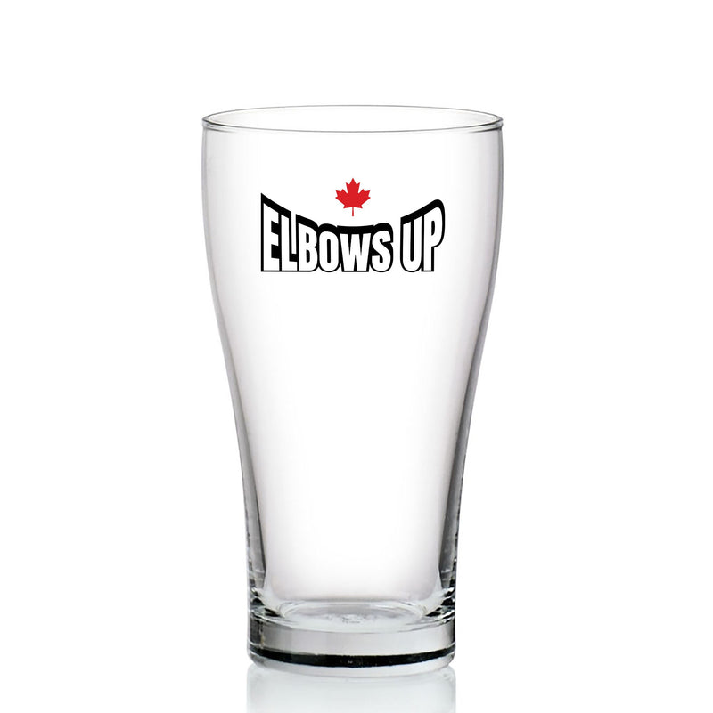 Cuisivin - Elbows Up Beer Glass 22oz - 6pk Home & Kitchen