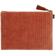Danica Studio - Copper Quilted Velvet Flat Pouch Luggage & Bags