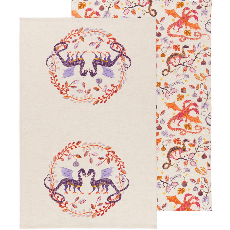 Danica Studio - Ember Dishtowels Set of 2 Home & Kitchen