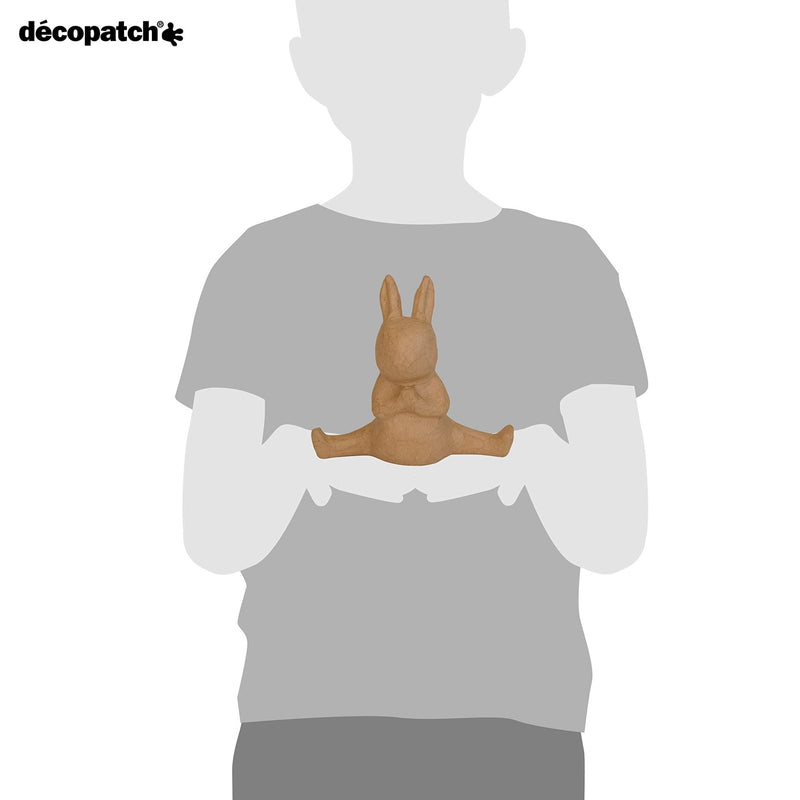 Decopatch - Small Animal Rabbit Yoga 17Cm Office Supplies