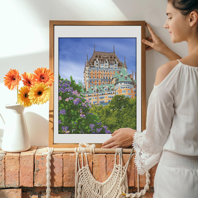 DIAMOND DOTZ - Château Frontenac 50.2X60.2 Arts & Crafts