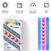 DIAMOND DOTZ - Dotzies Bracelets (3)Daisies 21x2 Toys & Games