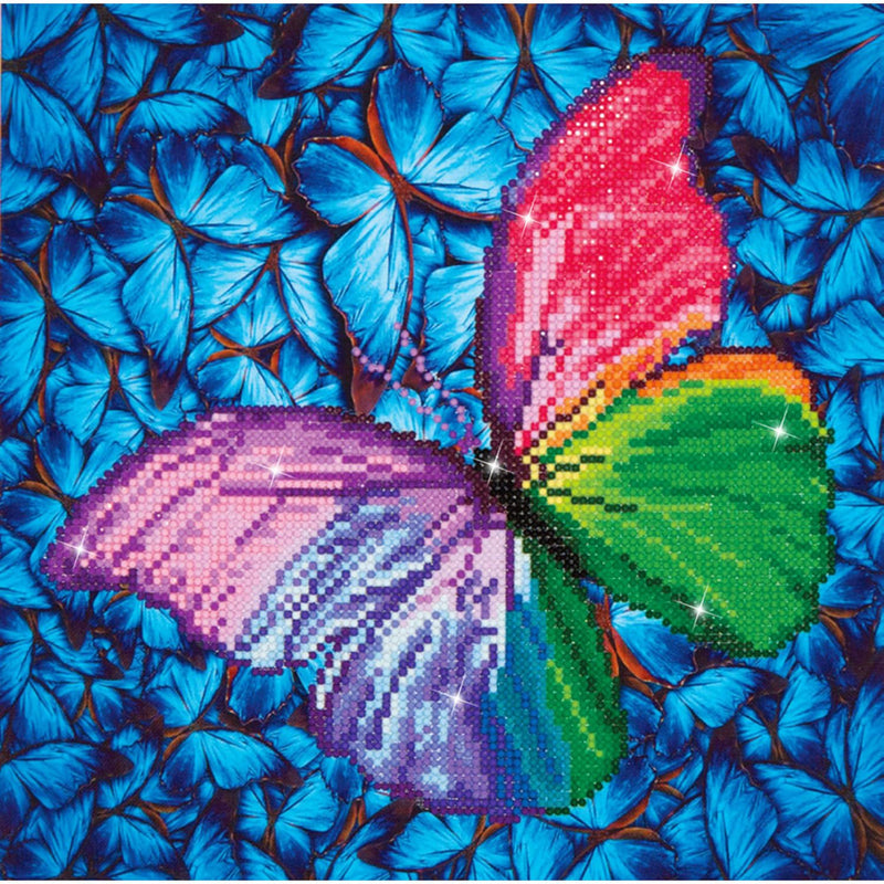 DIAMOND DOTZ - Flutter by Pink 38x38 Arts & Crafts