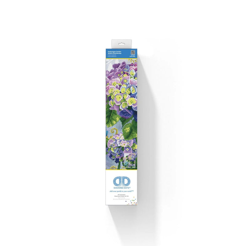 DIAMOND DOTZ - HYDRANGEA GARDEN (20.3" x 16.4" - 52cm x 42cm) Arts & Crafts