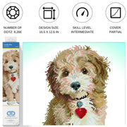 DIAMOND DOTZ - Lovely Boy 40x50 Toys & Games