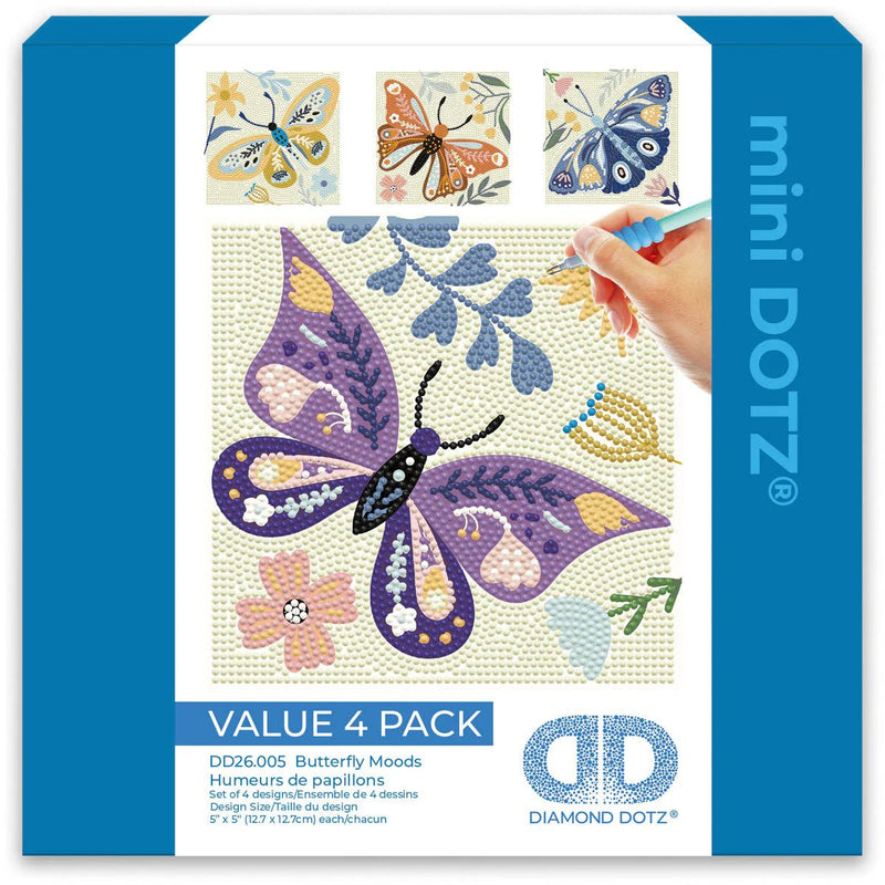 DIAMOND DOTZ - MINI DOTZ - BUTTERFLY MOODS Games & Toys