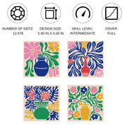 DIAMOND DOTZ - MINI DOTZ - DECO VASES Games & Toys