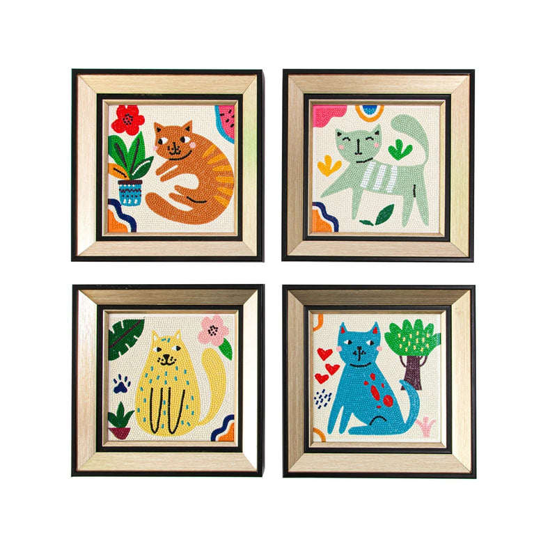DIAMOND DOTZ - MINI DOTZ - I LOVE CATS Arts & Crafts