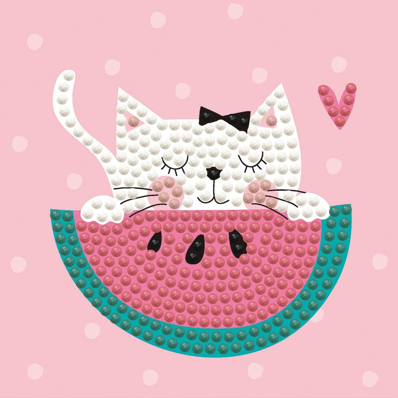 DIAMOND DOTZ - Mmmm - Frame Included (3.7" x 3.7" - 9.5cm x 9.5cm) Toys & Games