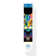 DIAMOND DOTZ - NEON CAT (17.1" x 21.1") Arts & Crafts