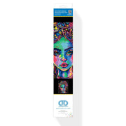 DIAMOND DOTZ - NEON ELECTRIC BEAUTY (17.1" x 21.1") Arts & Crafts
