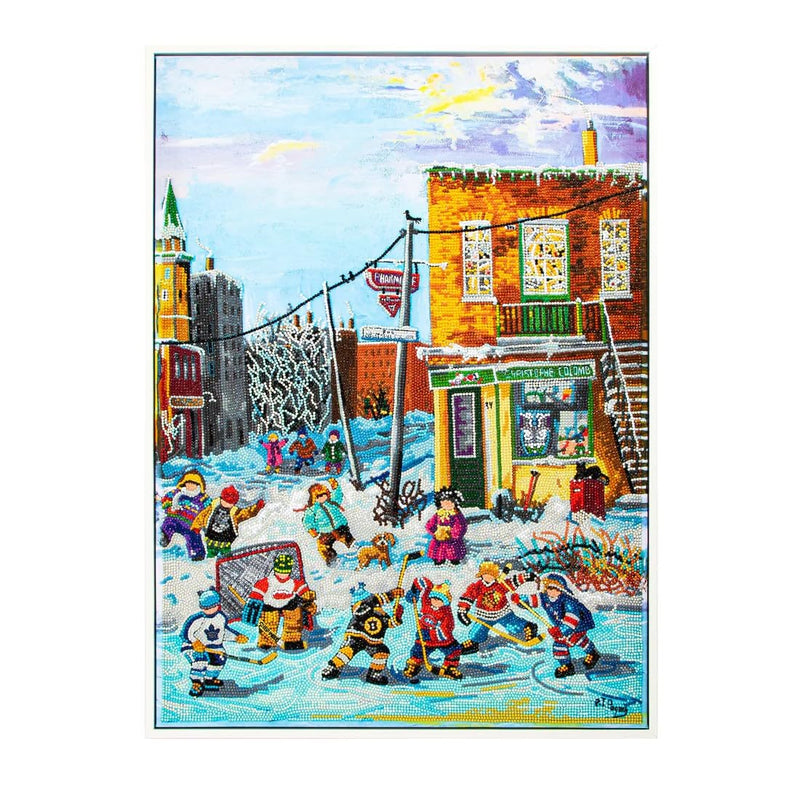 DIAMOND DOTZ - PAULINE PAQUIN - THE GAME OF THE CENTURY (28" x 20" - 71cm x 51cm) Toys & Games