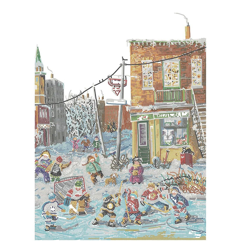 DIAMOND DOTZ - PAULINE PAQUIN - THE GAME OF THE CENTURY (28" x 20" - 71cm x 51cm) Toys & Games
