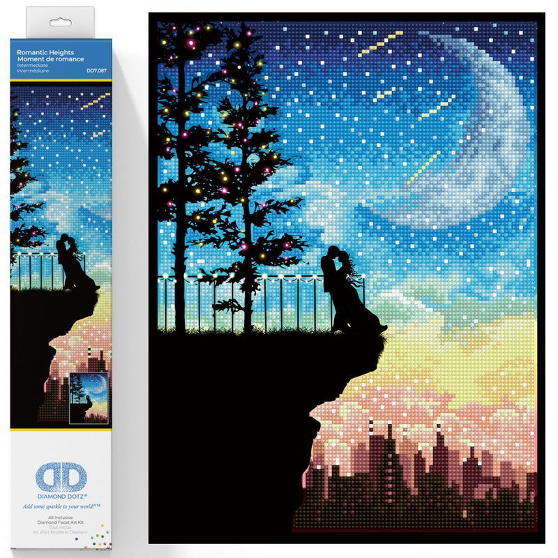 DIAMOND DOTZ - ROMANTIC HEIGHTS (15.75" x 11.81" - 40cm x 30cm) Toys & Games