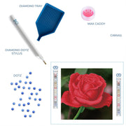 DIAMOND DOTZ - Rose Bud 38.5x38.5 Toys & Games