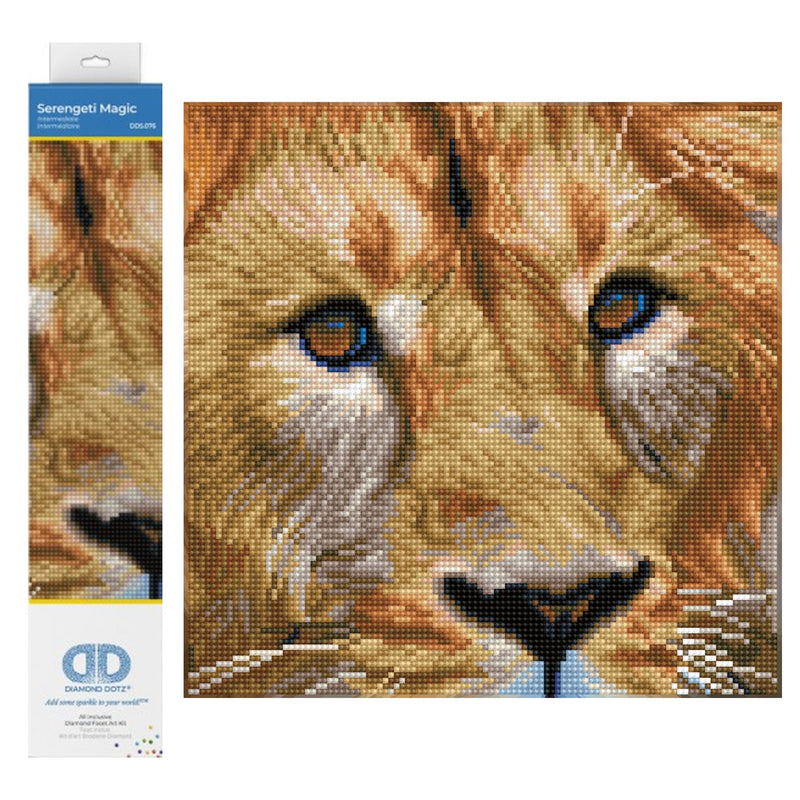 DIAMOND DOTZ - Serengeti Magic 38X38 Toys & Games