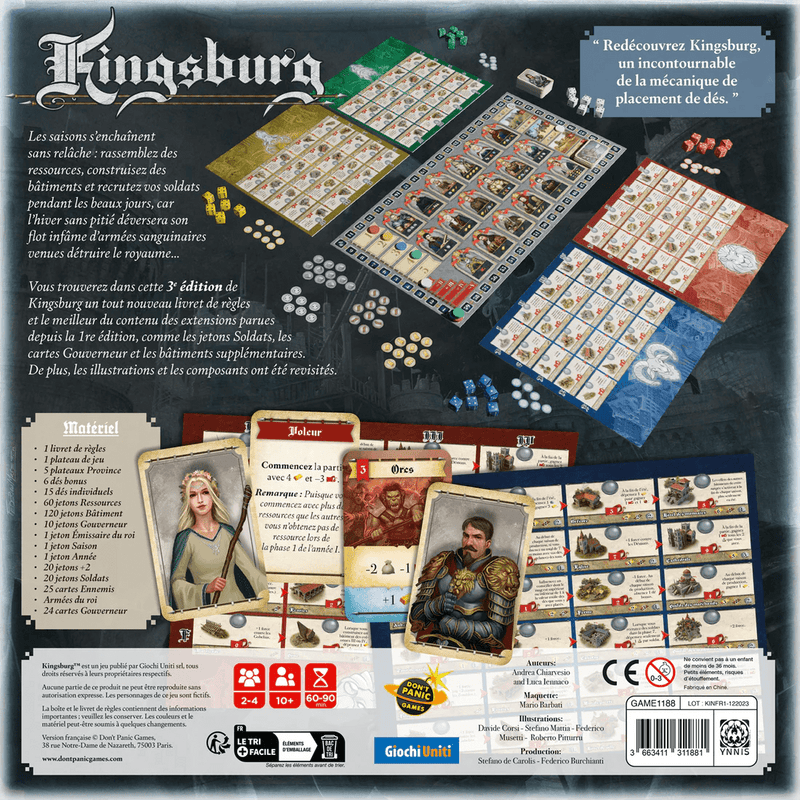 Don't Panic Games - Kingsburg (FR) Toys & Games