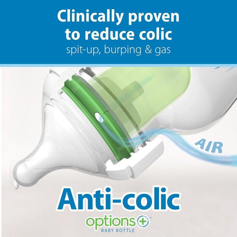 Dr Brown's - 5oz/150mL Glass Wide - Neck Anti - colic Options+ Baby Bottle, 1 - Pack Mother & Baby