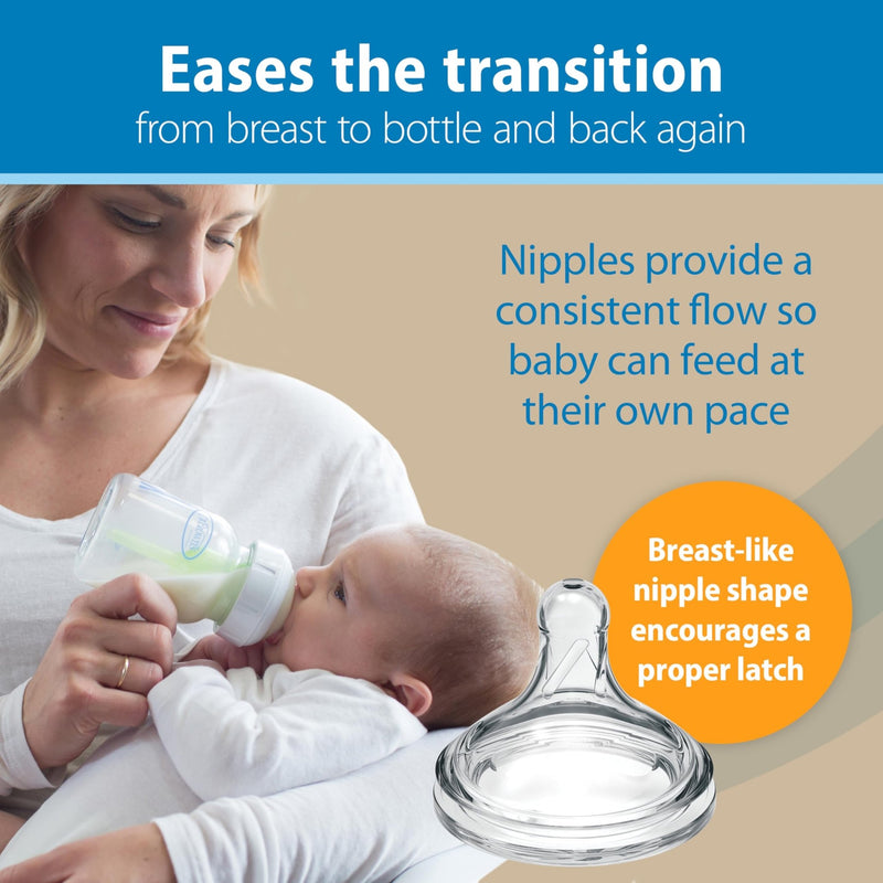 Dr Brown's - 5oz/150mL Glass Wide - Neck Anti - colic Options+ Baby Bottle, 1 - Pack Mother & Baby