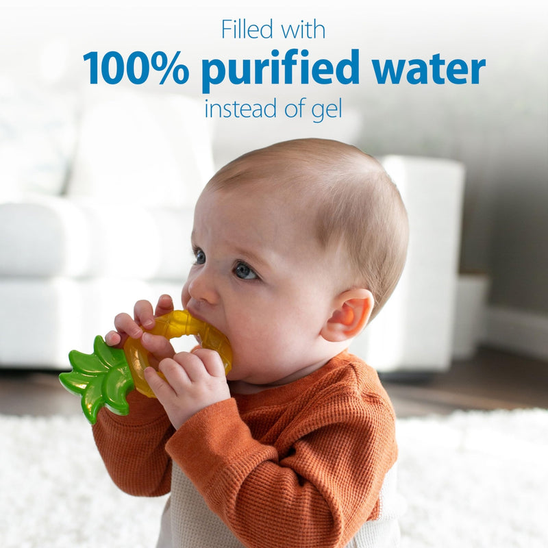 Dr Brown's - AquaCool Water - Filled Teether, Pineapple and Apple, 2 - pack Mother & Baby
