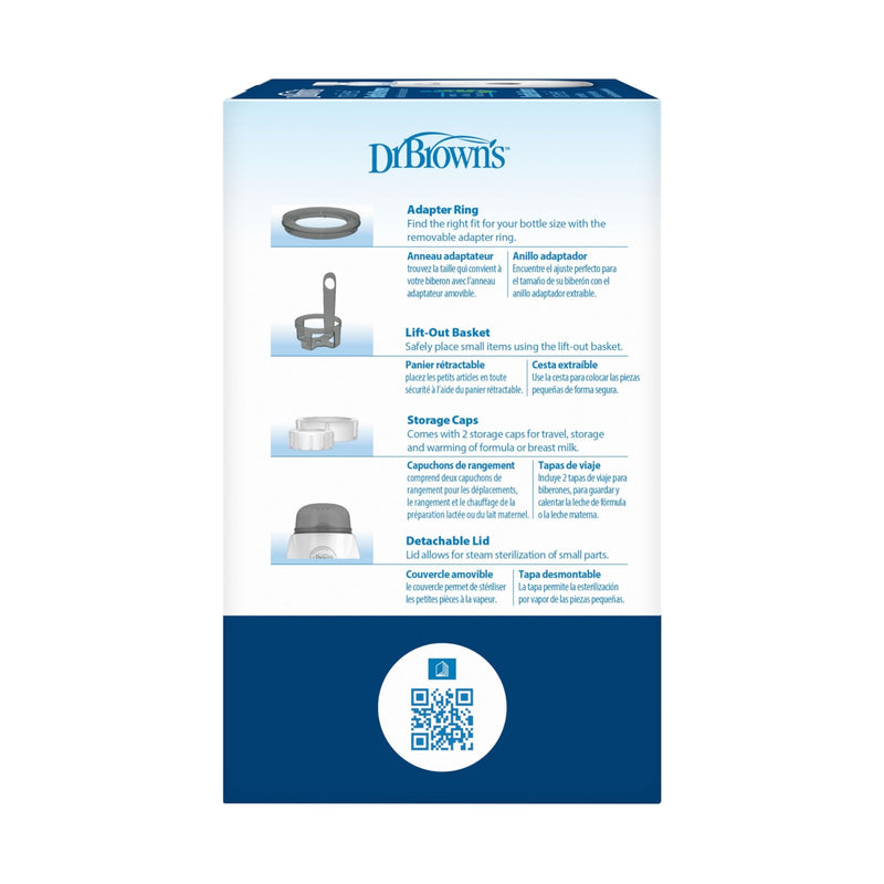 Dr Brown's - Insta - Feed Bottle Warmer & Sterilizer, Type A Plug Mother & Baby