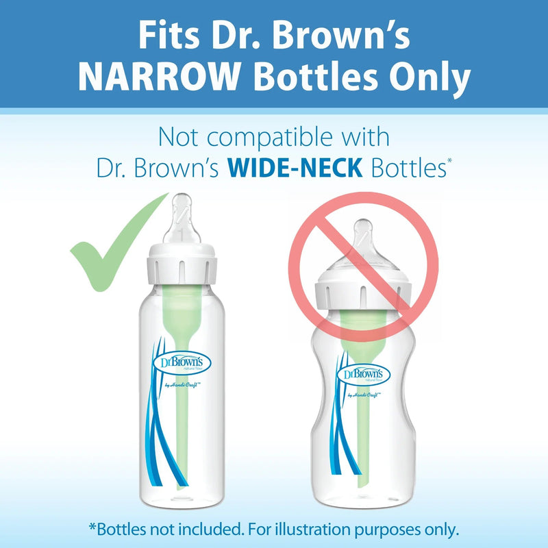 Dr Brown's - Level 1 Silicone Narrow Nipple, 2 - Pack Mother & Baby