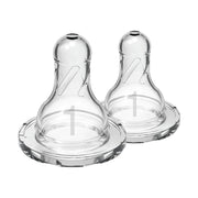Dr Brown's - Level 1 Silicone Narrow Nipple, 2 - Pack Mother & Baby