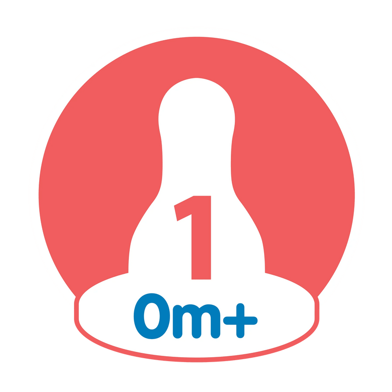 Dr Brown's - Level 1 Silicone Narrow Nipple, 2 - Pack Mother & Baby