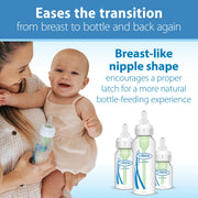 Dr Brown's - Level 3 Silicone Narrow Nipple, 2 - Pack Mother & Baby