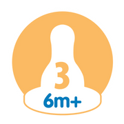 Dr Brown's - Level 3 Silicone Narrow Nipple, 2 - Pack Mother & Baby