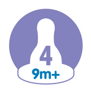 Dr Brown's - Level 4 Silicone Narrow Nipple, 2 - Pack Mother & Baby