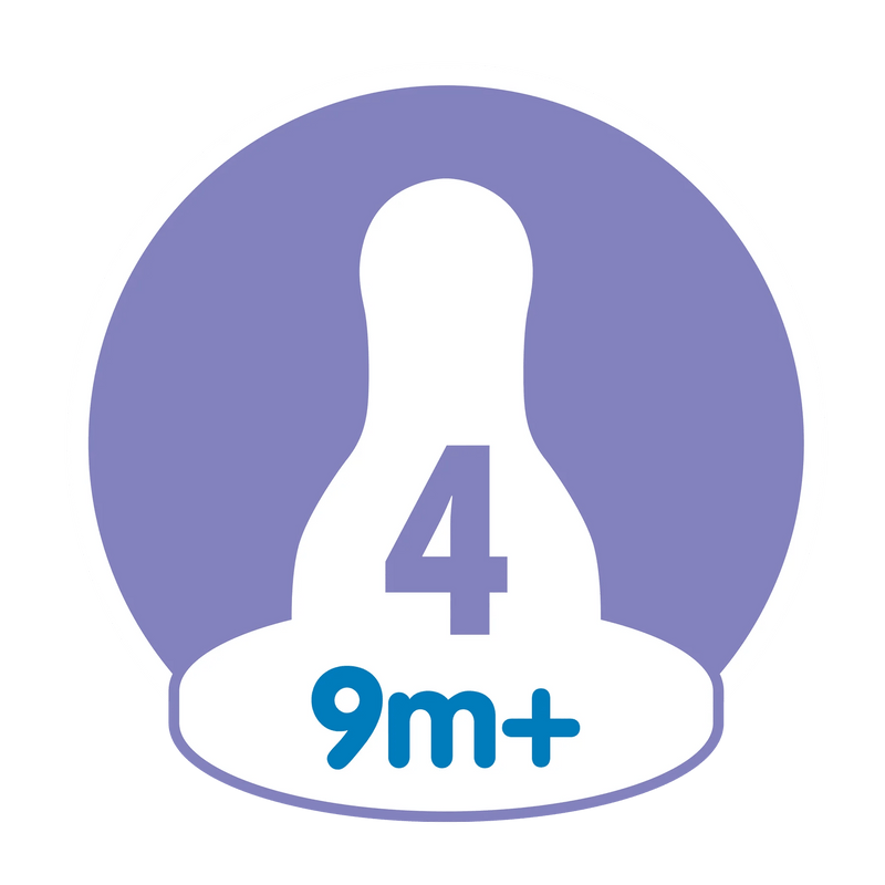 Dr Brown's - Level 4 Silicone Narrow Nipple, 2 - Pack Mother & Baby
