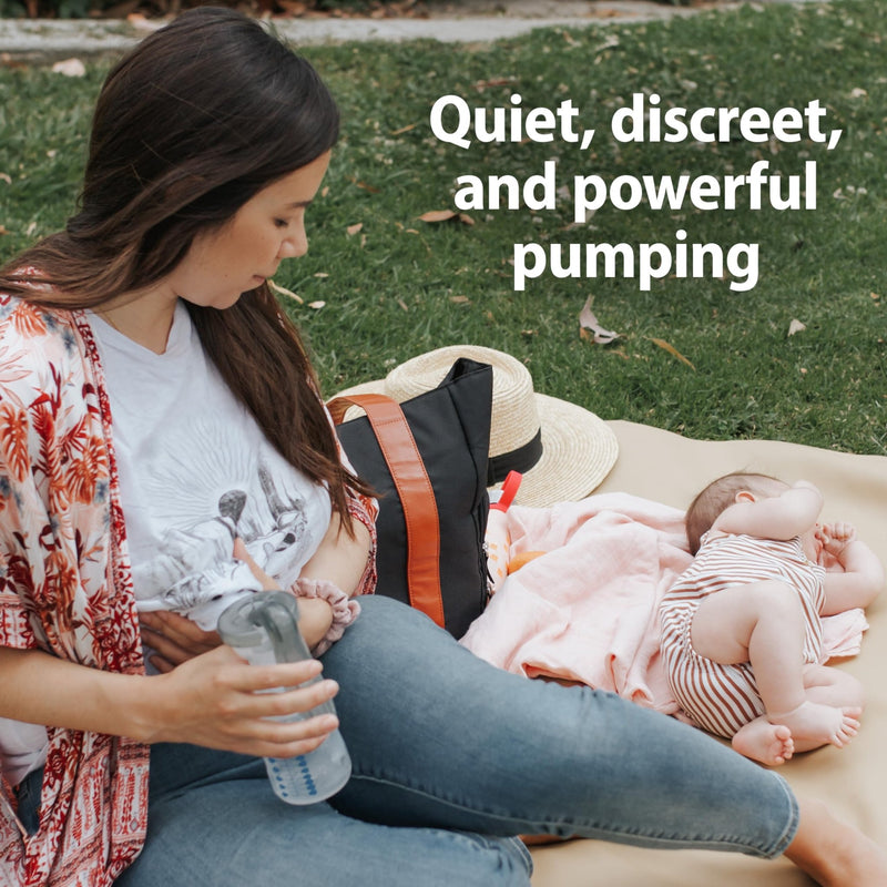 Dr Brown's - Manual Breast Pump with Silicone Shield Mother & Baby