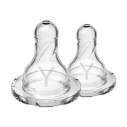 Dr Brown's - Y - Cut Silicone Narrow Nipple, 2 - Pack Mother & Baby