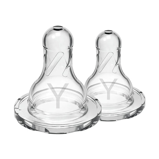 Dr Brown's - Y - Cut Silicone Narrow Nipple, 2 - Pack Mother & Baby