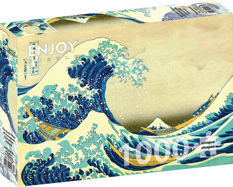 ENJOY - 1000 Piece Puzzle - Hokusai: The Great Wave off Kanagawa