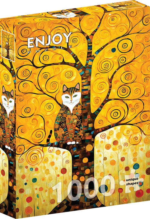 ENJOY - 1000 Piece Puzzle - Klimt: Cat in the Tree of Life