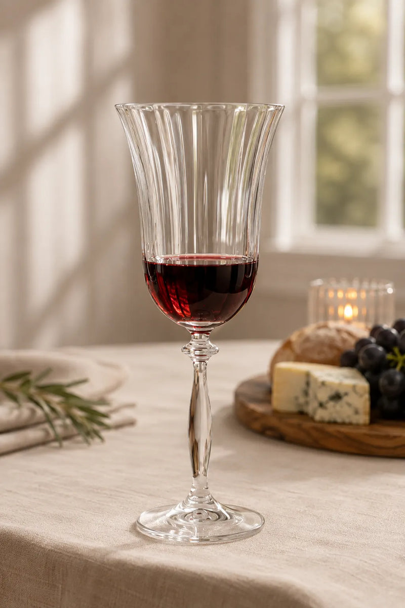 Bohemia Crystal - Angela Optic Wine 350ml x6