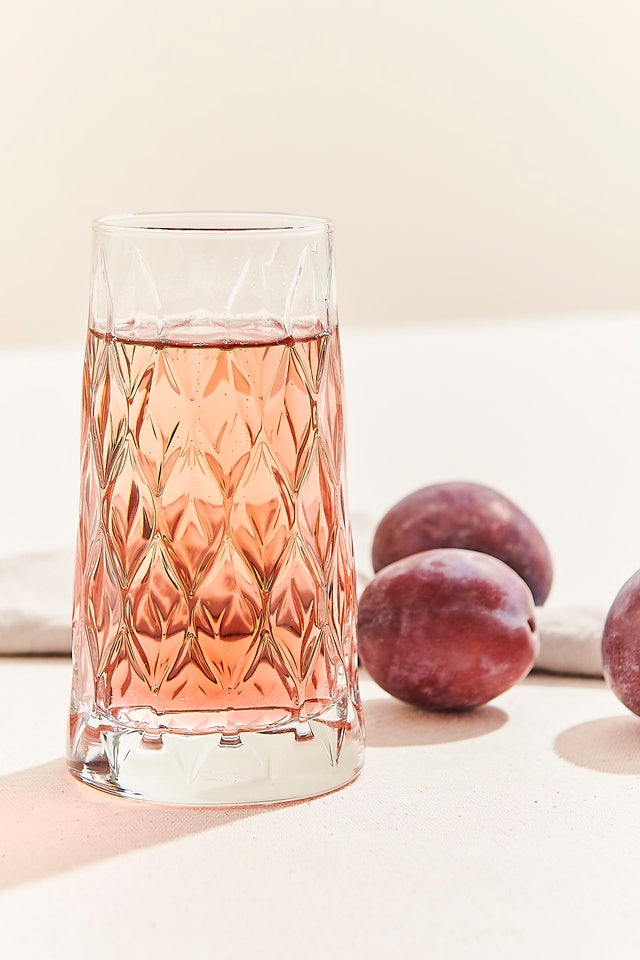 Pasabahce - LEAFY Long Drink Glass | 11.75 oz / 345 mL