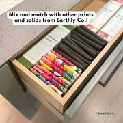 EARTHLY CO - Reusable Paper Towel 10 - PK Sardine social Home & Kitchen