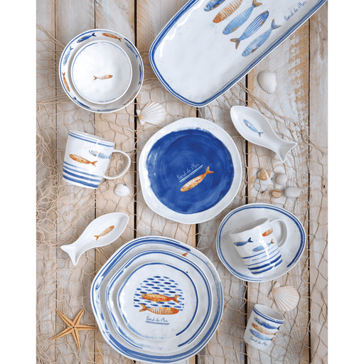 Easy Life - BORD DE MER - Dinner Plate | 26 cm / 10 in Home & Kitchen