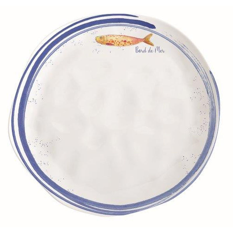 Easy Life - BORD DE MER - Dinner Plate | 26 cm / 10 in Home & Kitchen