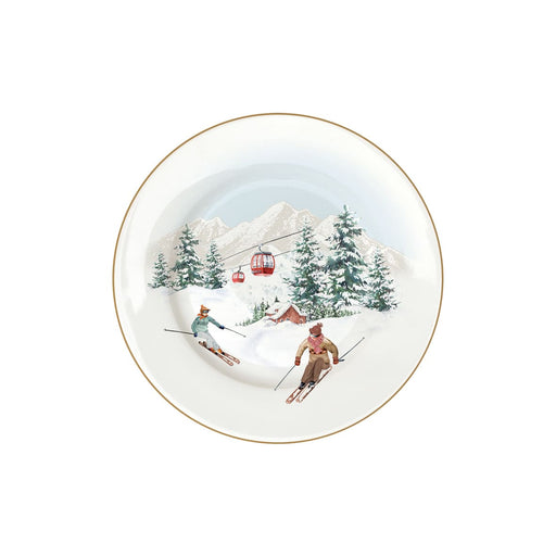 Easy Life - CHALET - Dessert Plate - Set of 4 | 19 cm / 7.5 in Home & Kitchen