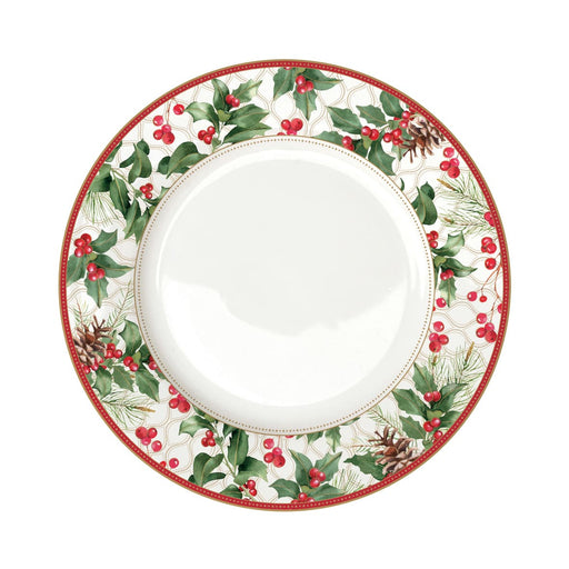 Easy Life - CHRISTMAS BERRIES - Dinner Plate | 26.5 cm / 10.5 in Home & Kitchen