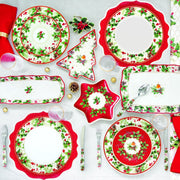 Easy Life - CHRISTMAS BERRIES - Dinner Plate | 26.5 cm / 10.5 in Home & Kitchen