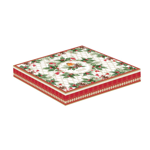 Easy Life - CHRISTMAS BERRIES - Platter | 22.5 cm / 10 in Home & Kitchen