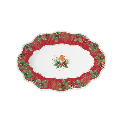 Easy Life - CHRISTMAS BERRIES - Platter | 30 cm / 11.5 in Home & Kitchen