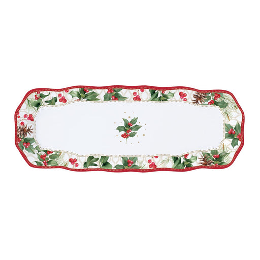 Easy Life - CHRISTMAS BERRIES - Platter | 37 cm / 14.5 in Home & Kitchen