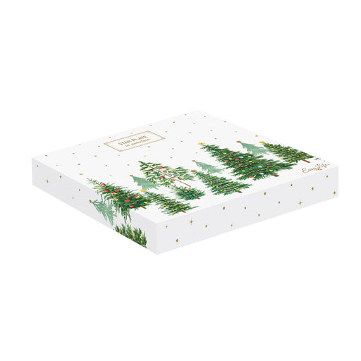 Easy Life - FESTIVE TREES - Plate | 22.5 cm / 8.9 in Home & Kitchen